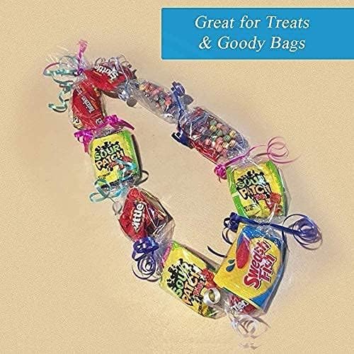 JOYIT 110 ft Cellophane Wrap Roll (35 in x 110 ft) - 3 Mil Thickness, Clear Bags, Wrapping Paper for Flower Gift Baskets (35" fold into 17.5")