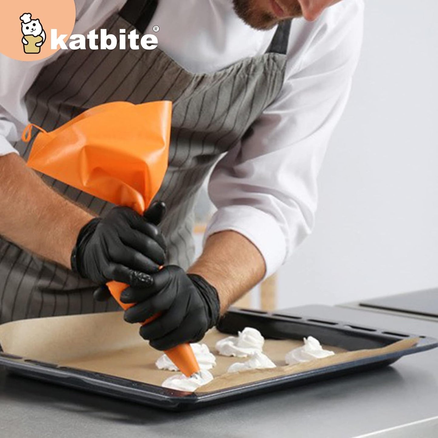 Katbite 12x16 Inch Parchment Paper Sheets, Pre cut Unbleached Baking Paper, Heavy Duty & Non-stick for Half Sheet Baking, Cooking, Grilling Wrapping Foods