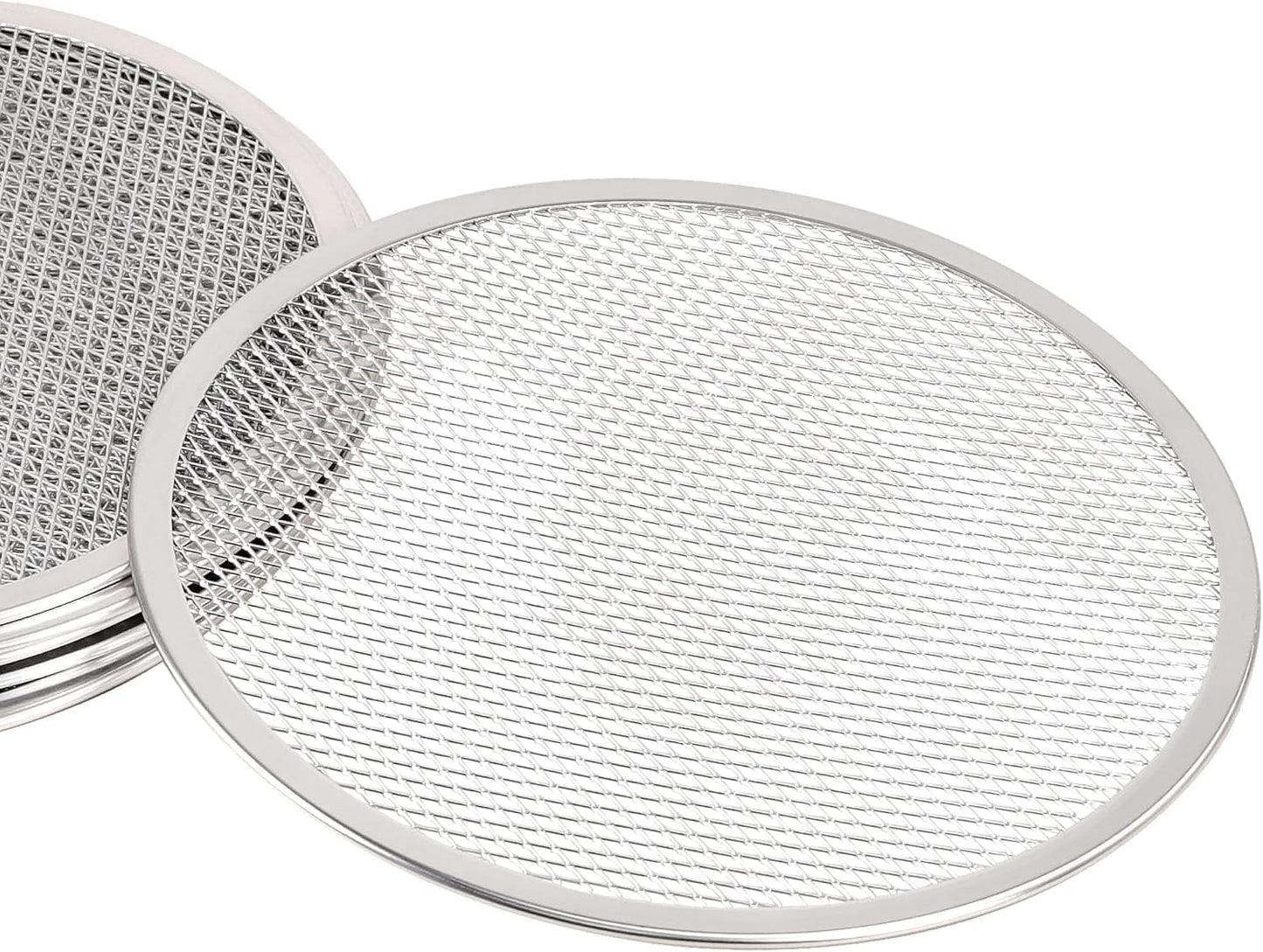10-inch Aluminum Pizza Screen | Commercial Grade Pizza/Baking Screen for Oven | Pizza Baking Tray for Home And Restaurant | Round, Aluminum, 10-inch [1PK]
